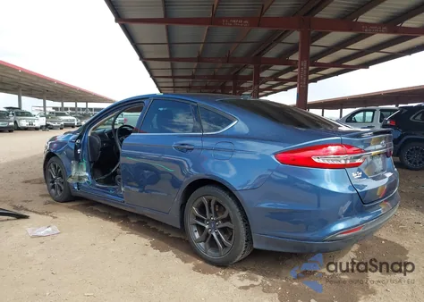 2018 Ford Fusion Se from USA, damaged, VIN 3FA6P0HD7JR232860